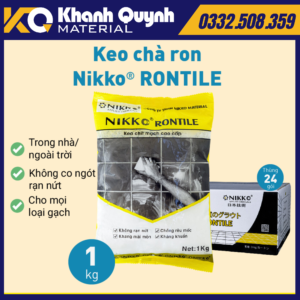 NIKKO RONTILE – Keo chà ron chuyên dụng gốc xi măng