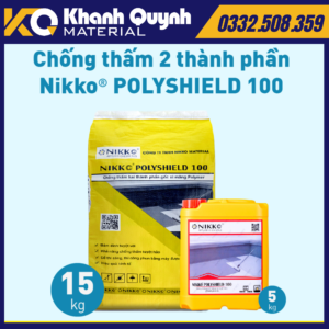 NIKKO POLYSHIELD 100 – Hợp chất chống thấm đàn hồi 2 thành phần
