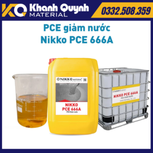 NIKKO 666A - Phụ gia giảm nước polycarbonxylate (PCE) hiệu suất cao.