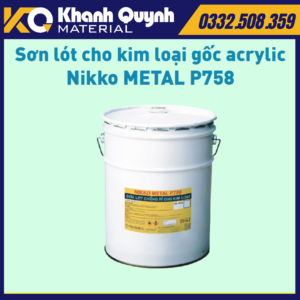 NIKKO METAL P758 – Sơn sơn lót cho thép gốc acrylic