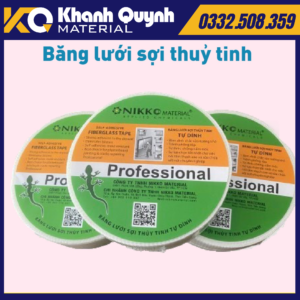 Băng lưới sợi thuỷ tinh tự dán NIKKO