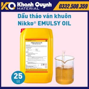 NIKKO EMULSY OIL – Dầu tháo ván khuôn gốc nhũ tương