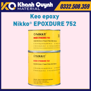 NIKKO EPOXDURE 752 – Keo bơm vá vết nứt bê tông gốc nhựa epoxy hai thành phần