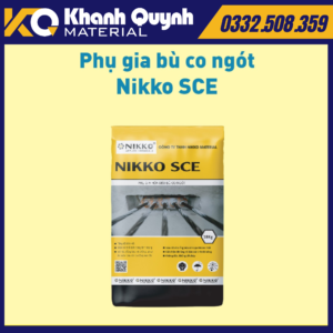 NIKKO SCE - Phụ gia hoá dẻo bù co ngót