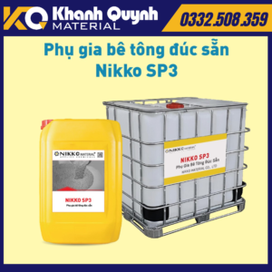NIKKO SP3 - Phụ gia bê tông đúc sẵn